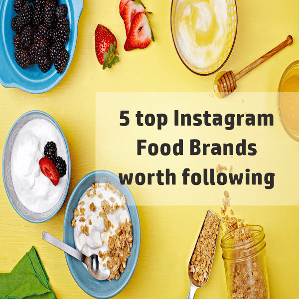 top Instagram food brands